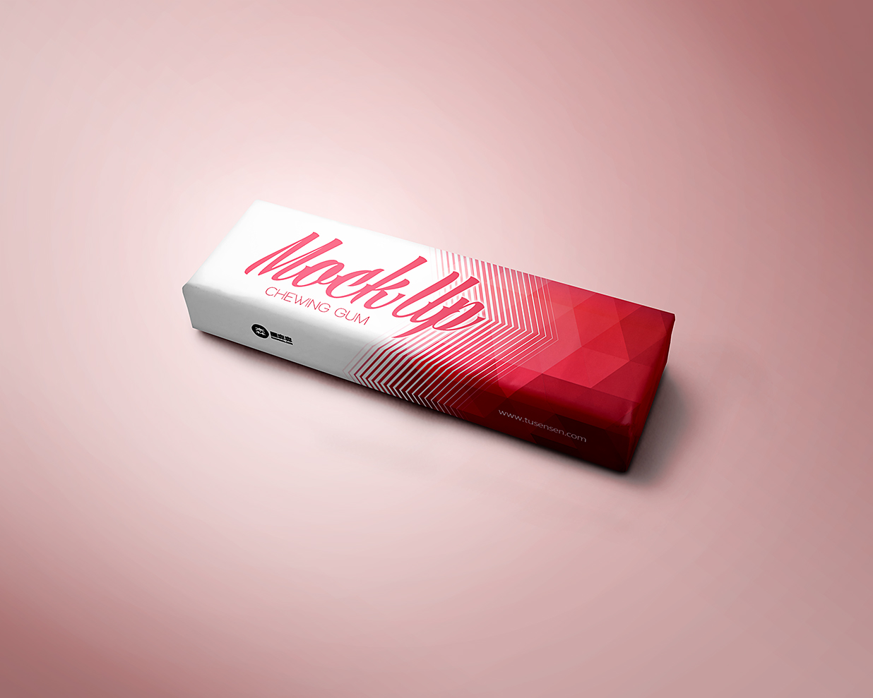 口香糖包装样机mockup插图