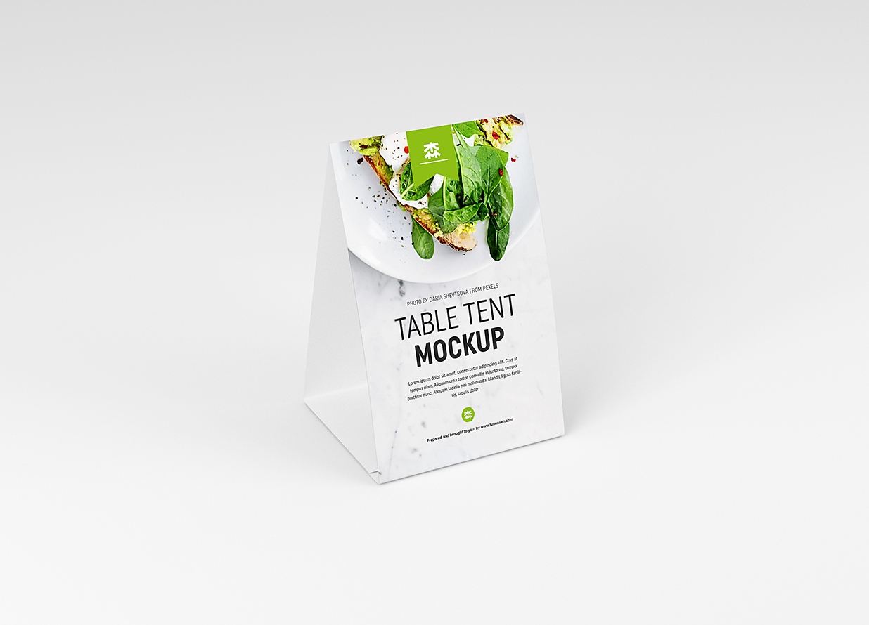 高质感桌牌台卡样机mockup7组插图