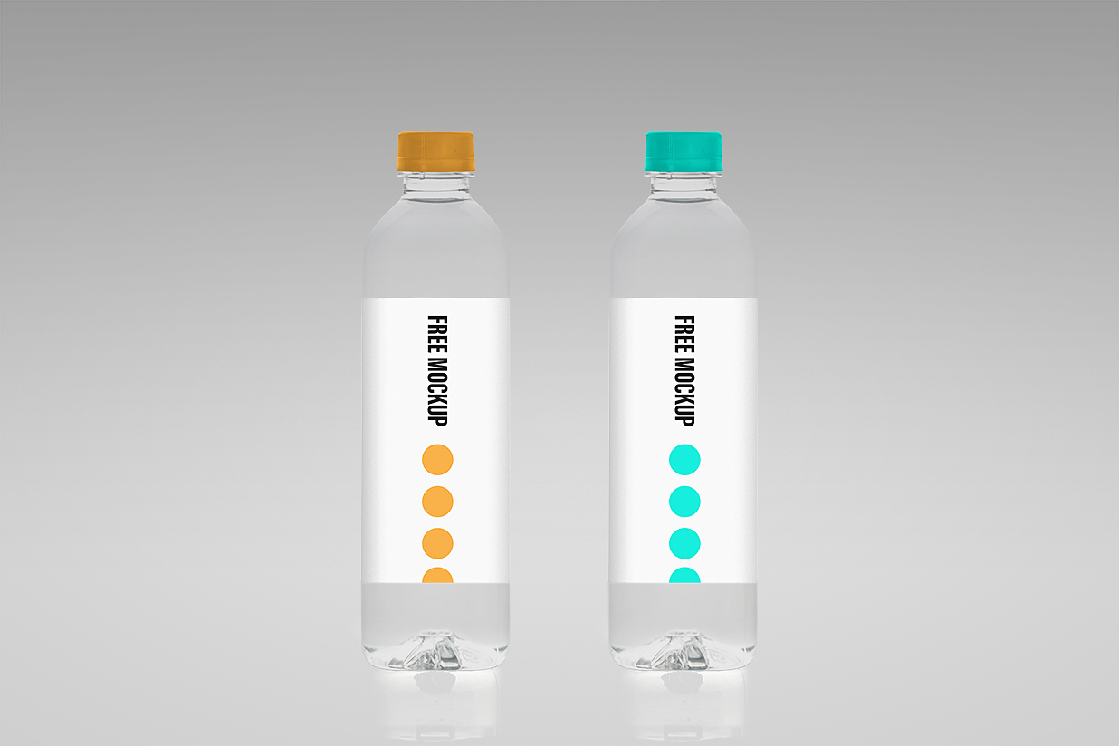 纯净水矿泉水瓶样机 mockup插图