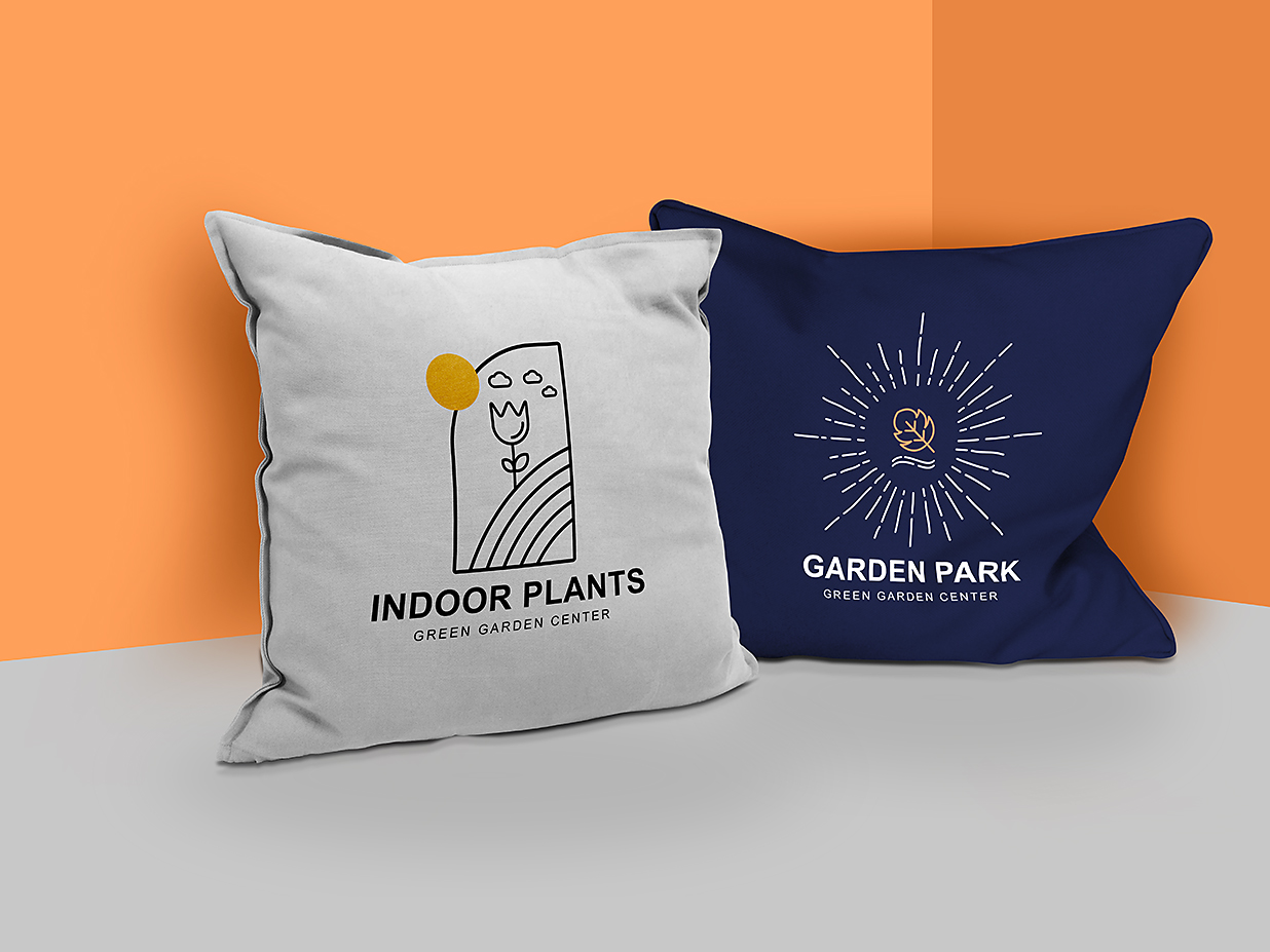 枕头抱枕样机mockup插图