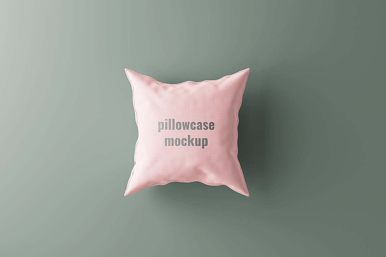 方形高质感枕头抱枕样机mockup插图