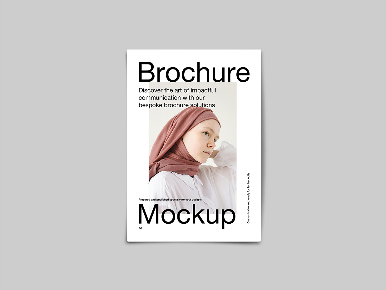 高质感杂志画册样机mockup5组插图2