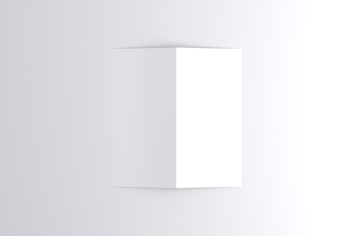 竖版折页双折页样机mockup6组插图8