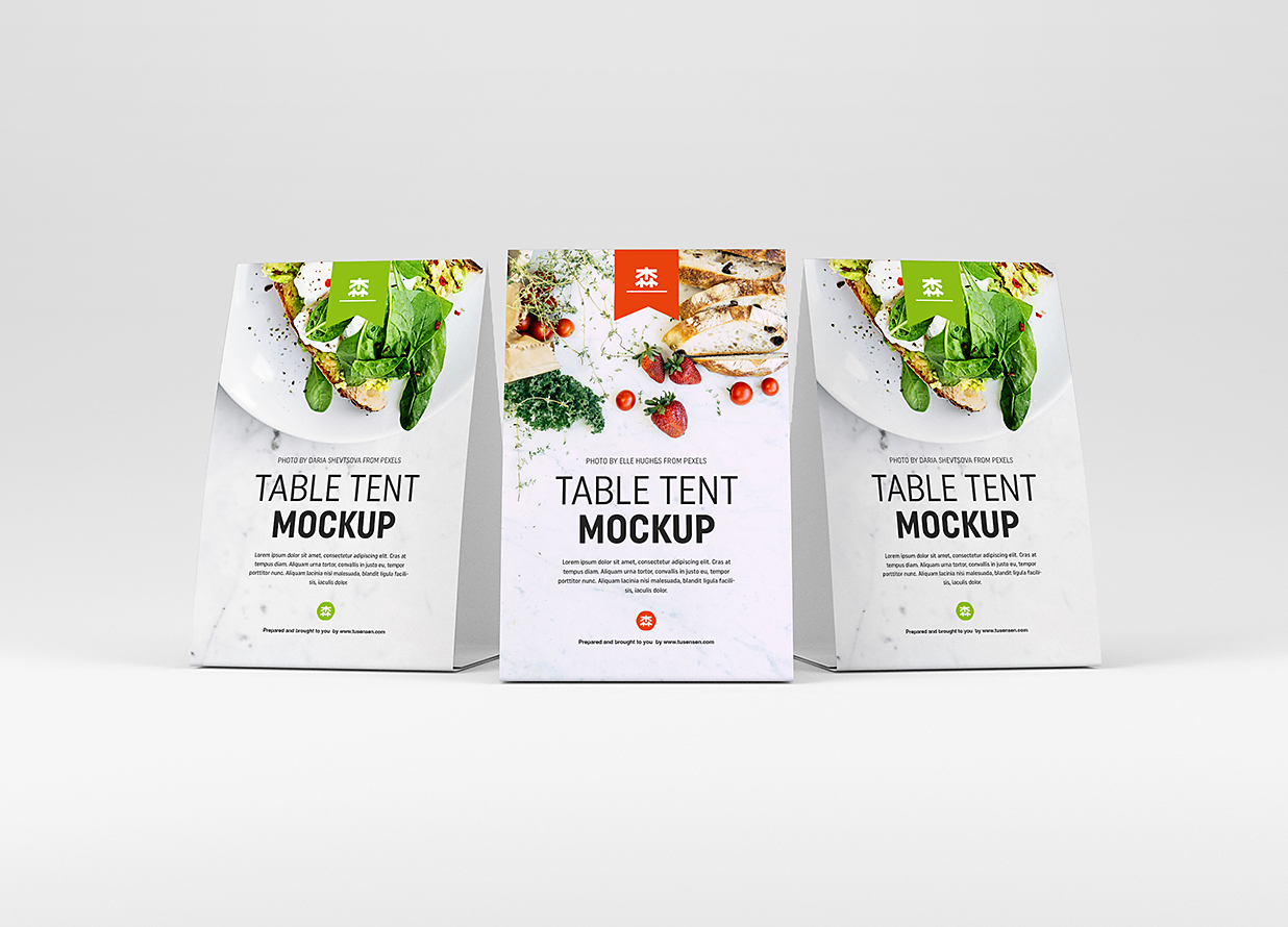 高质感桌牌台卡样机mockup7组插图2