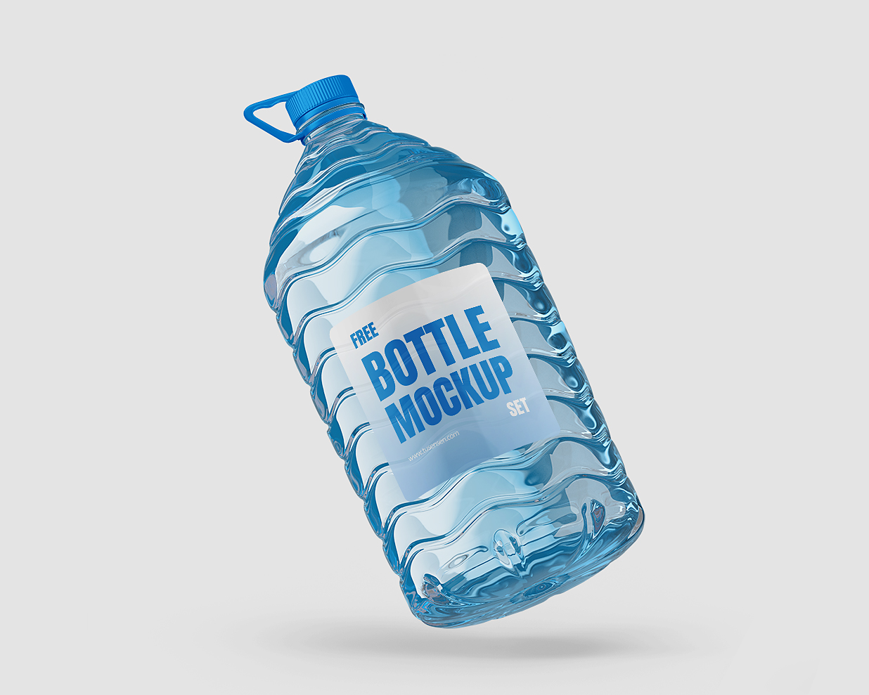 大型塑料纯净水矿泉水瓶样机 mockup3 组插图2