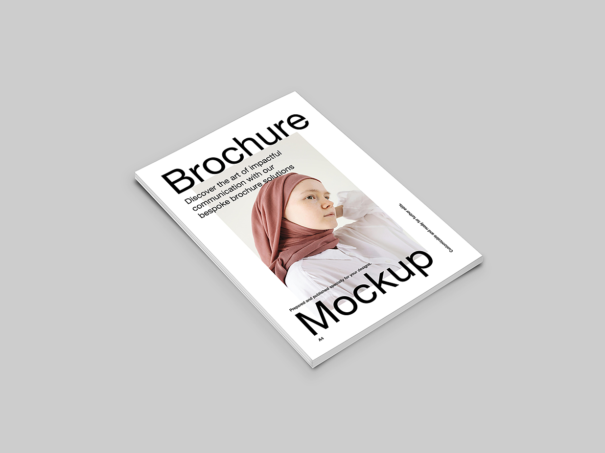 高质感杂志画册样机mockup5组插图3