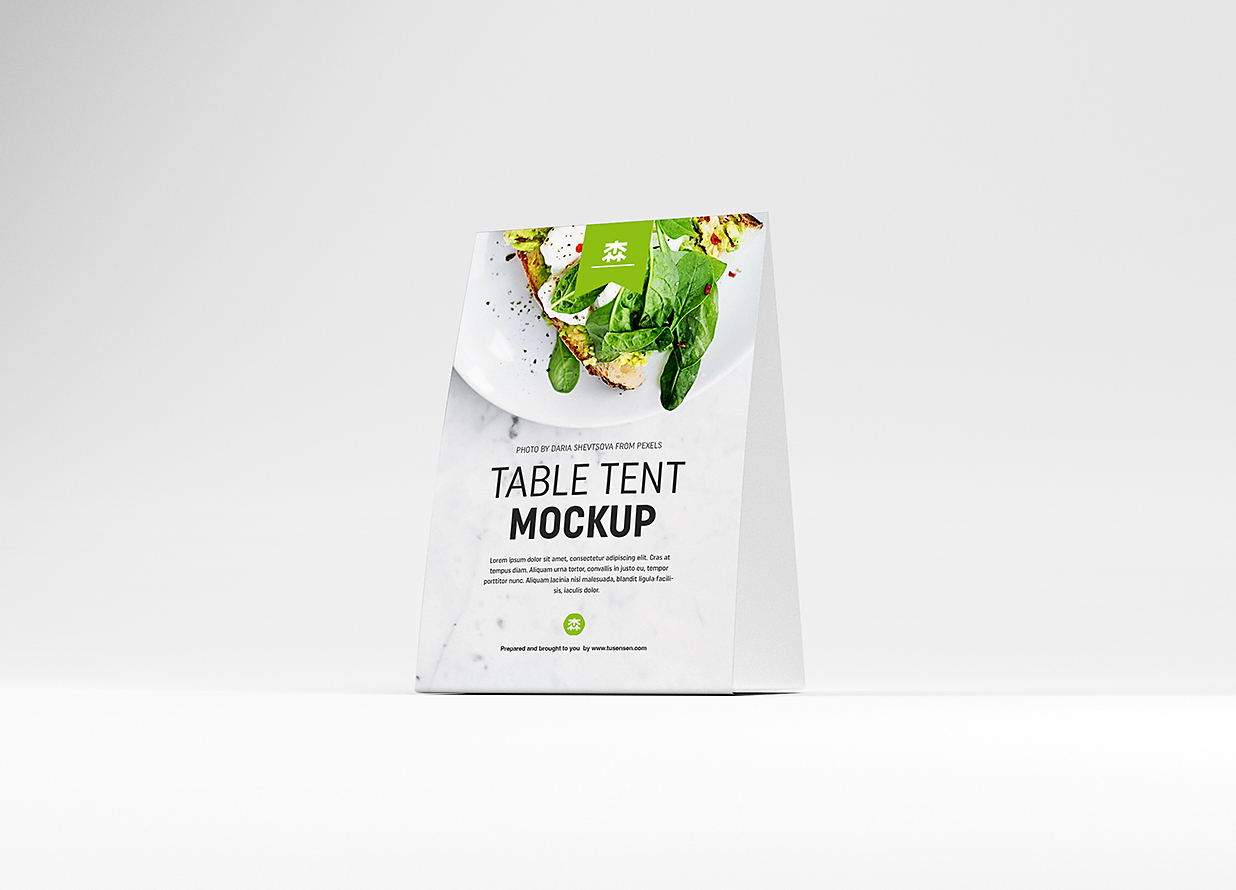 高质感桌牌台卡样机mockup7组插图3