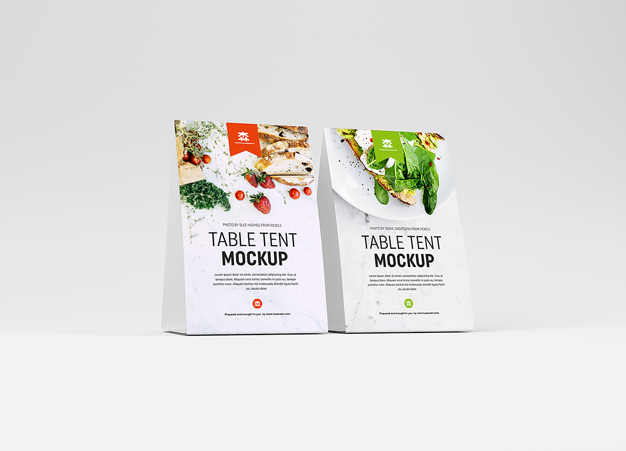 高质感桌牌台卡样机mockup7组插图5