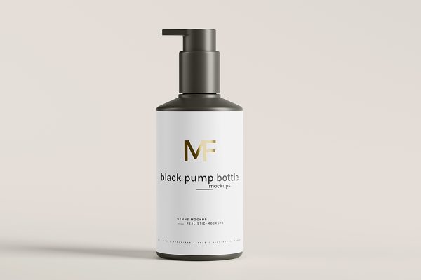 高质感洗发水沐浴露身体乳洗手液按压瓶泵瓶样机mockup7组