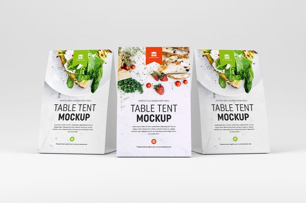 高质感桌牌台卡样机mockup7组