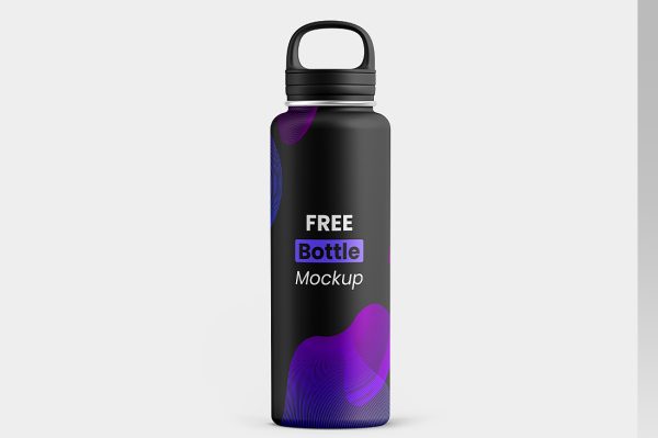 金属保温杯水瓶样机 mockup3组