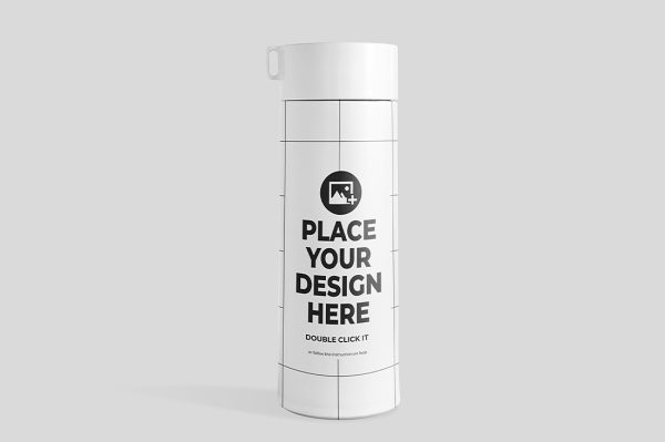 不锈钢保温杯水瓶样机 mockup