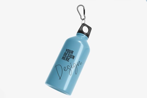 精致的保温杯水瓶样机 mockup4 组