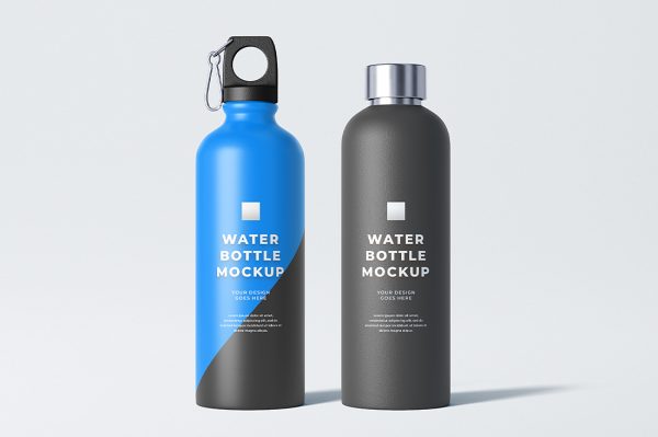 不锈钢保温杯样机 mockup