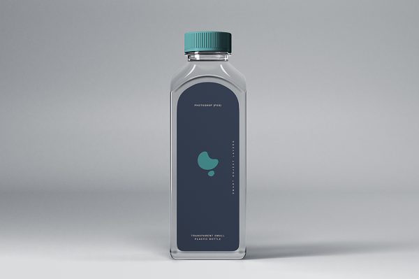 高质感纯净水矿泉水瓶样机 mockup