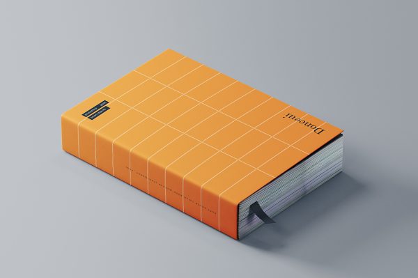 厚实软皮书籍样机mockup