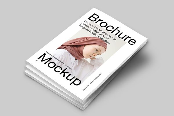 高质感杂志画册样机mockup5组