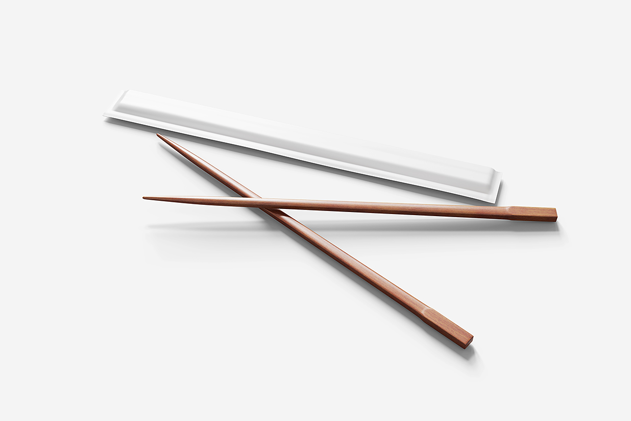 餐厅高质感一次性筷子样机mockup4组插图