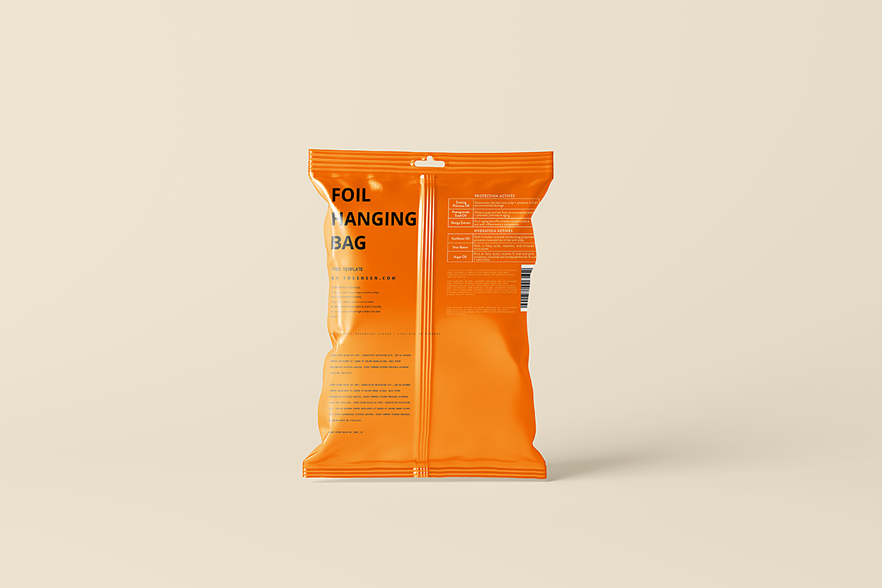 高质感小袋零食包装样机mockup10组插图1