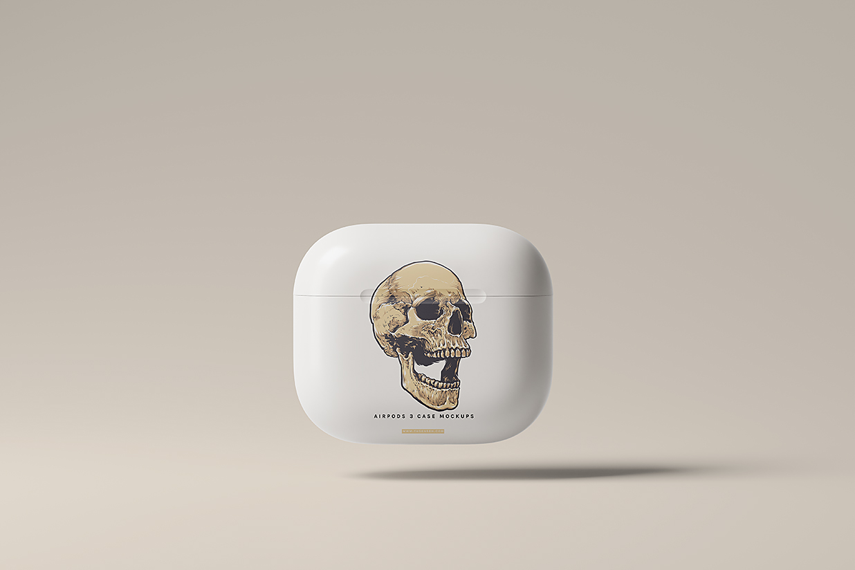 高质感AirPods第三代苹果耳机样机mockup6组插图1