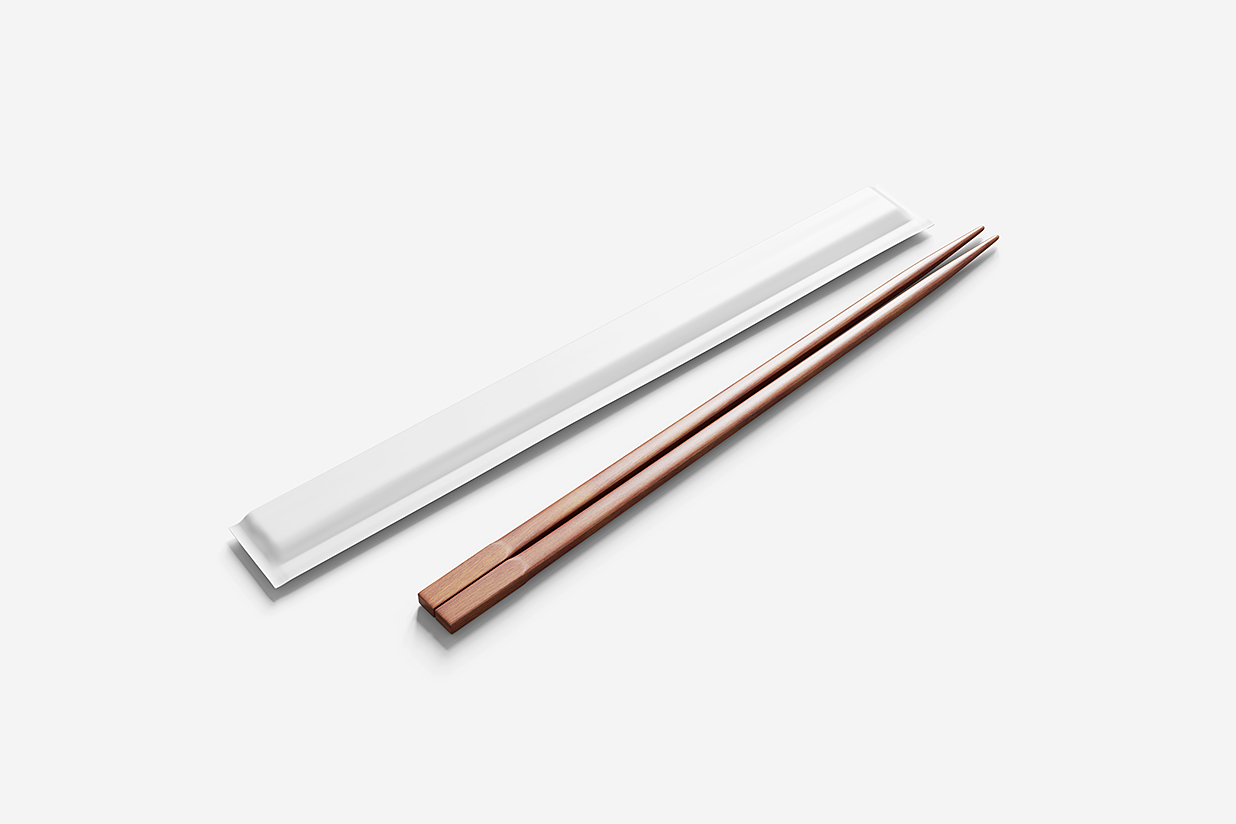 餐厅高质感一次性筷子样机mockup4组插图1