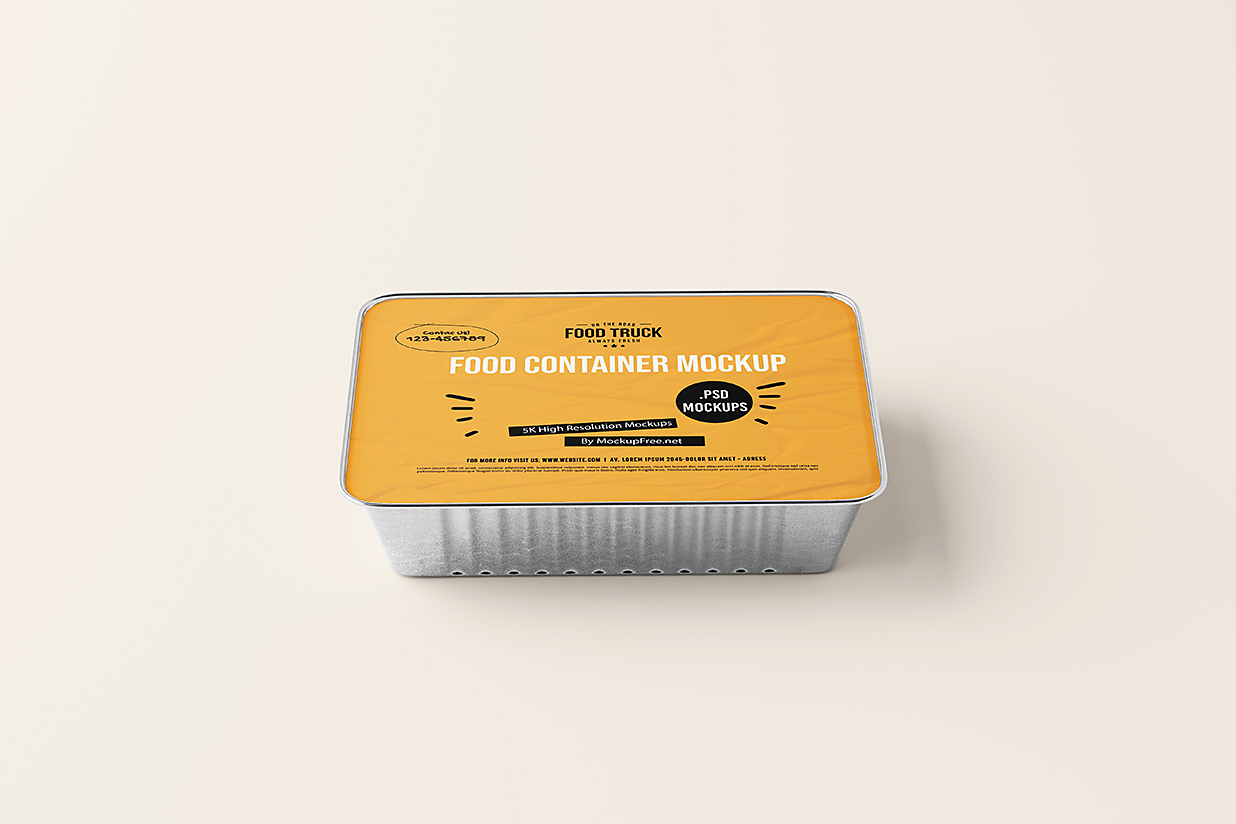 一次性食品盒餐盒外卖打包盒样机mockup10组插图1