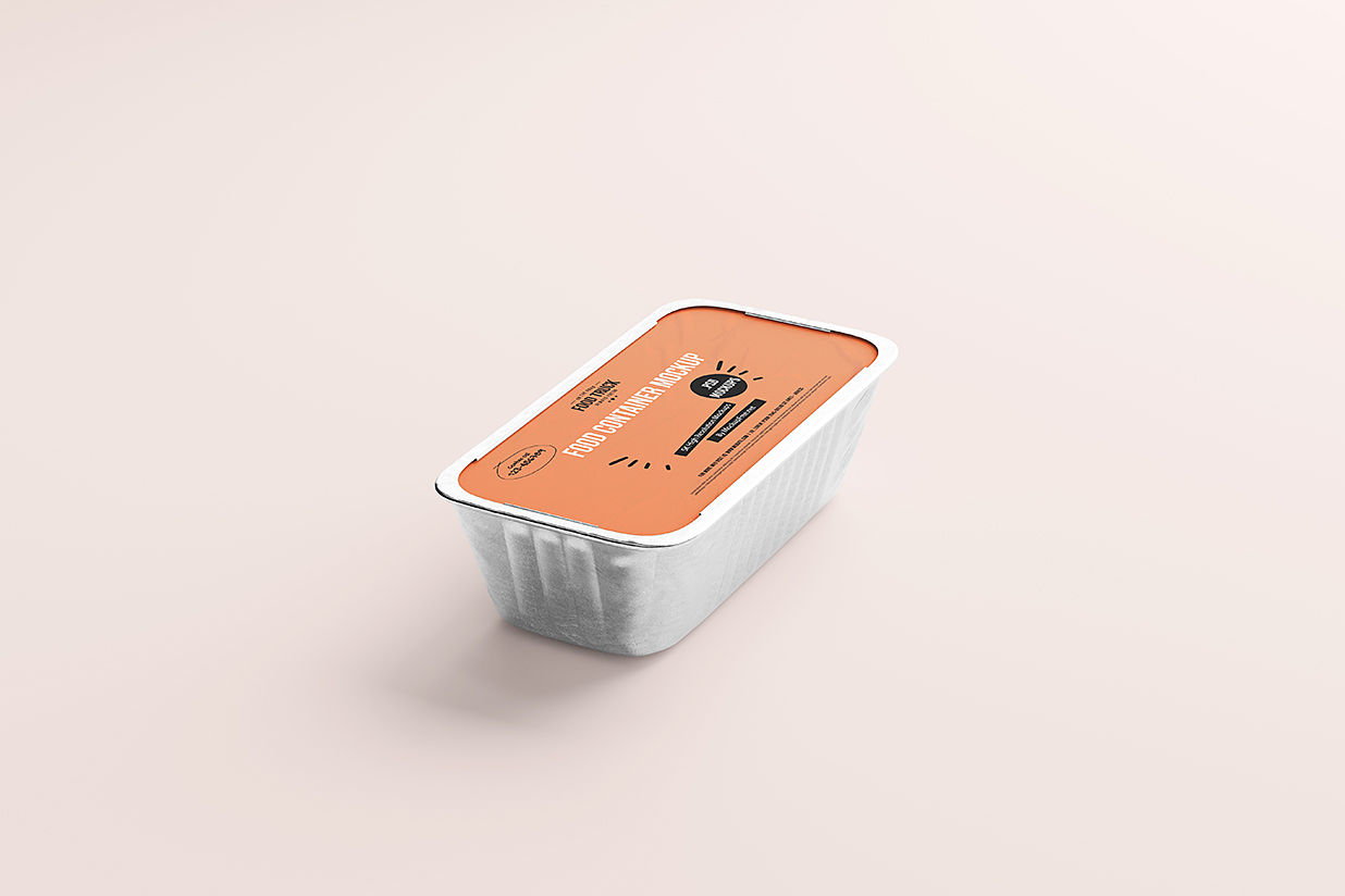 高质感一次性食品盒餐盒外卖打包盒样机mockup10组插图1