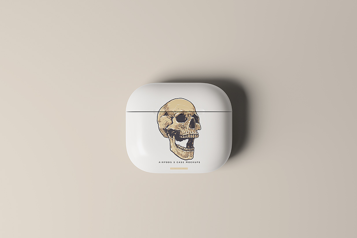 高质感AirPods第三代苹果耳机样机mockup6组插图2