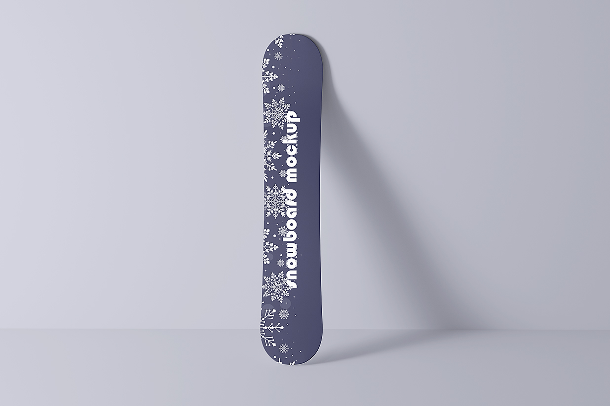 高质感滑雪板样机mockup10组插图2