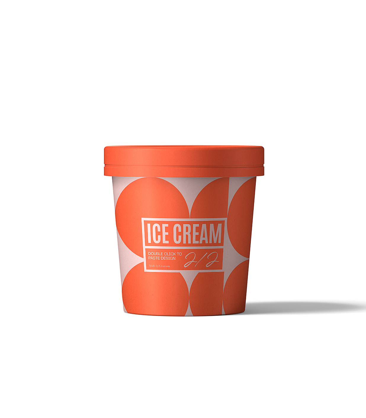 冰淇淋杯包装样机mockup插图