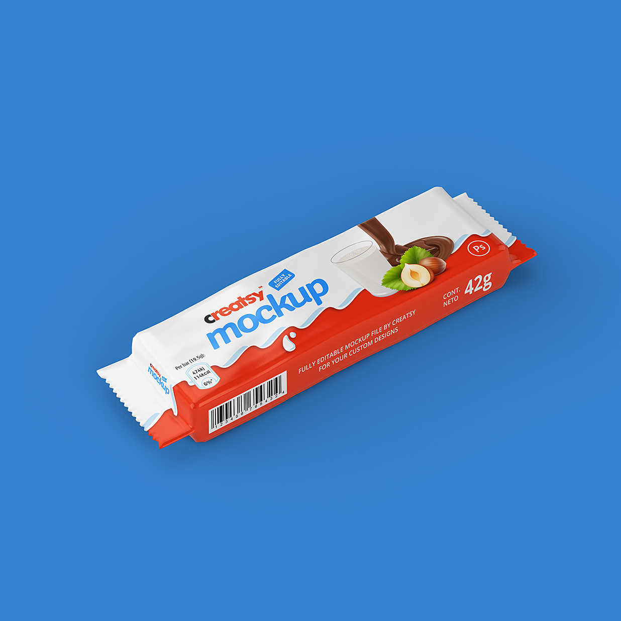 高质感小袋零食包装样机mockup3组插图