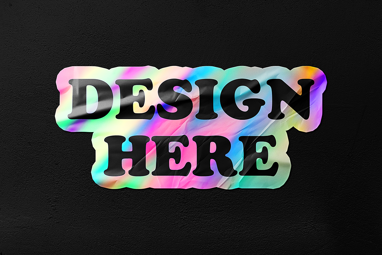 贴纸样机mockup插图