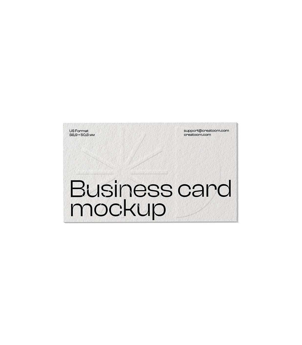 优雅的名片样机mockup插图