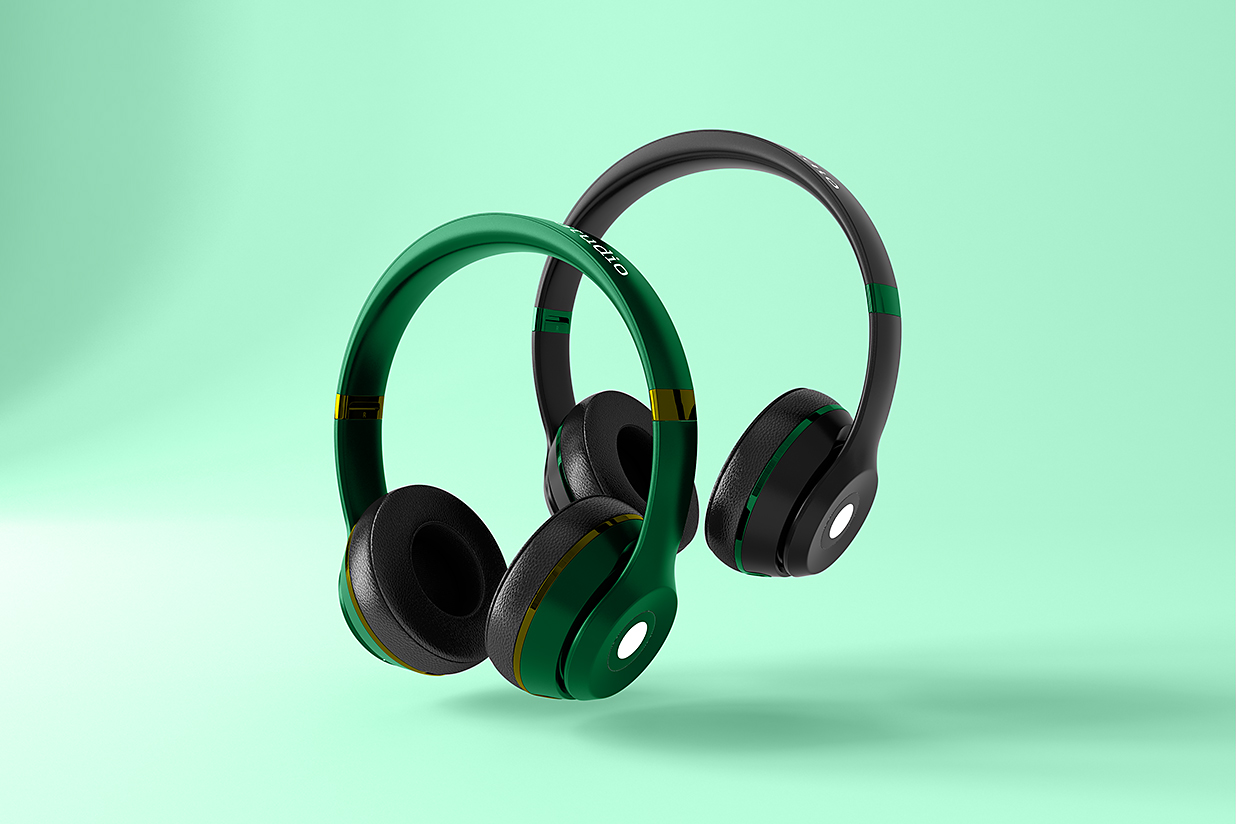 头戴式耳机样机mockup6组插图