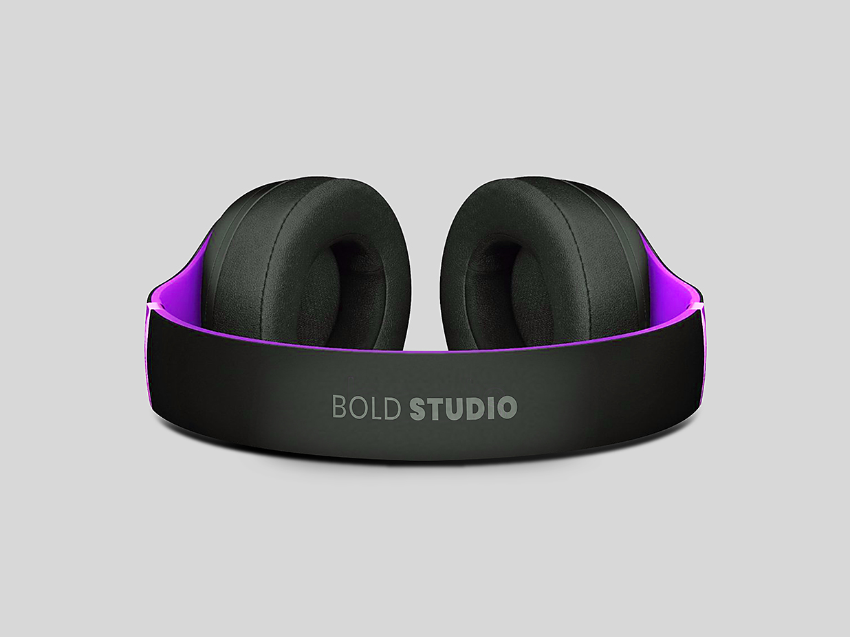 头戴式耳机样机mockup2组插图