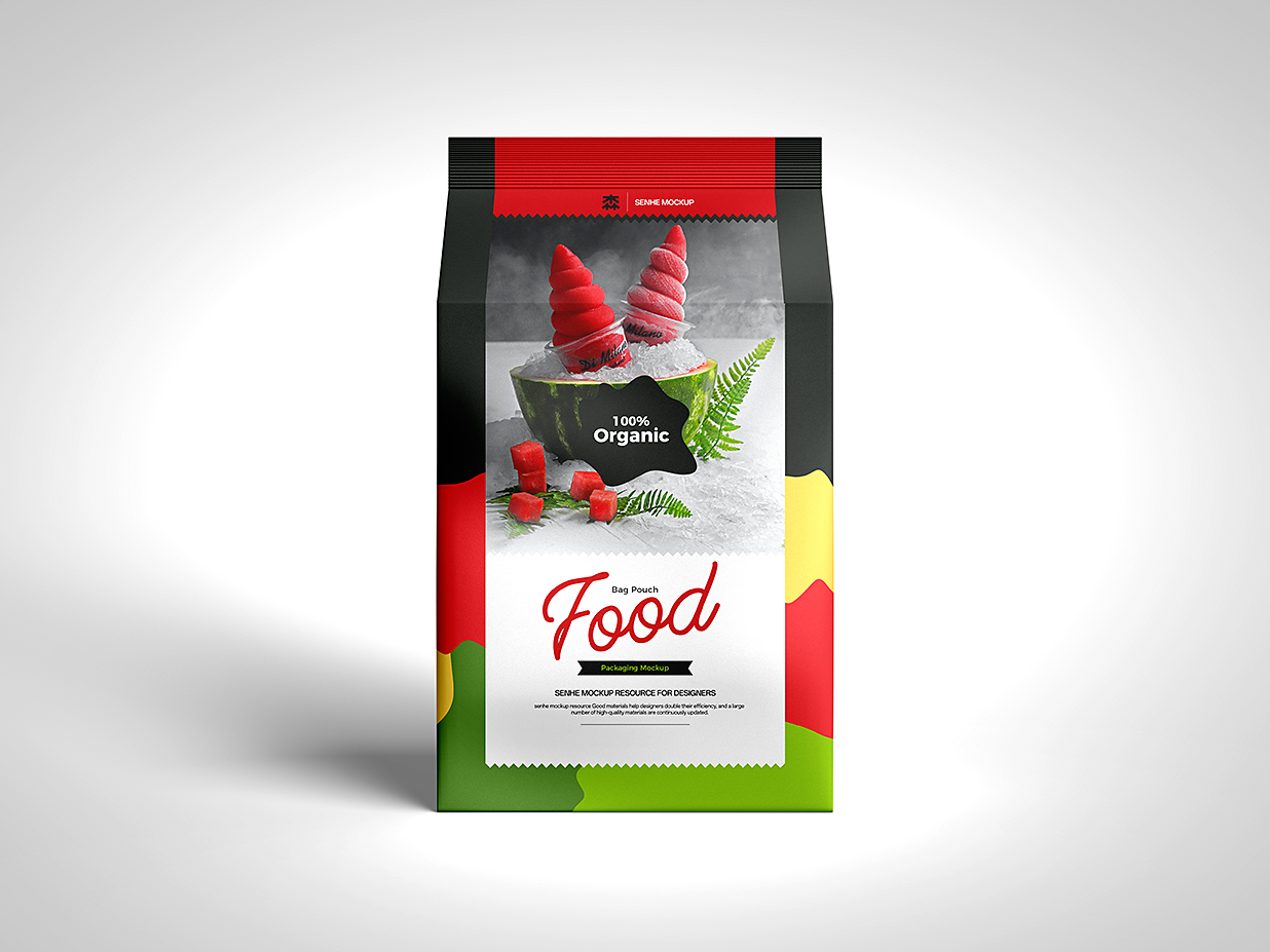 自立袋自封袋咖啡袋样机mockup插图