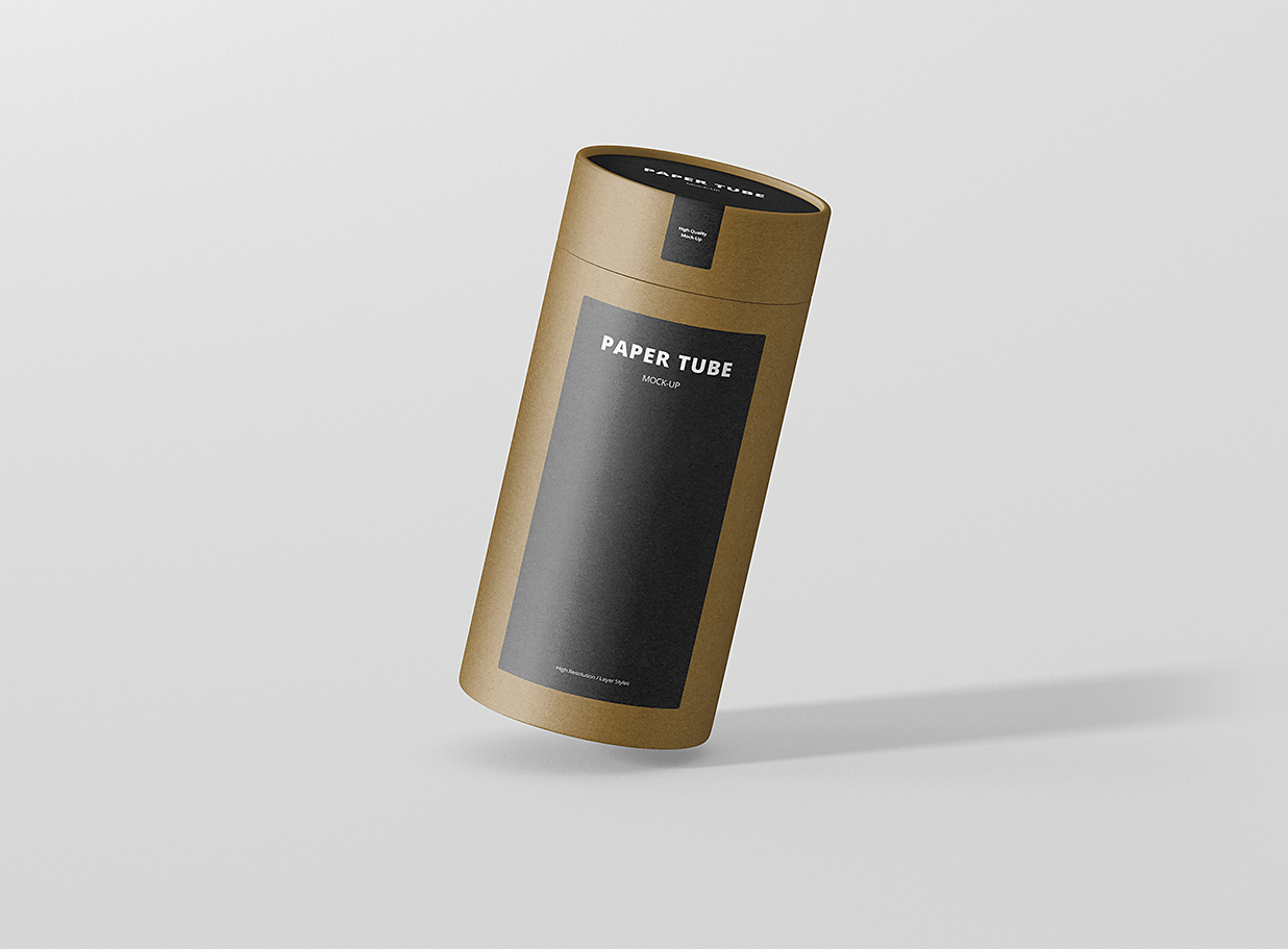 纸筒杯包装样机mockup7组插图