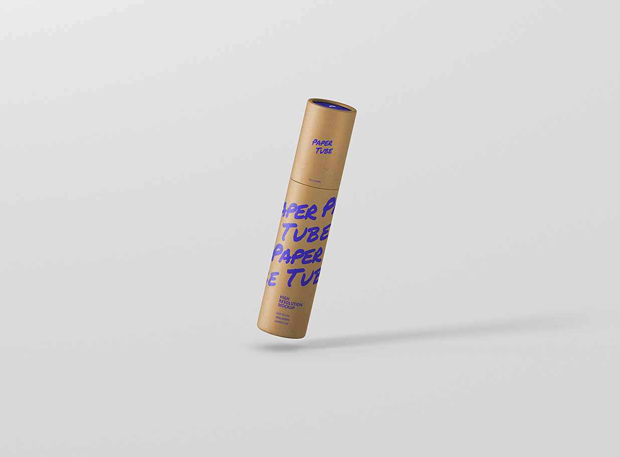 高质感小纸筒杯包装样机mockup8组插图