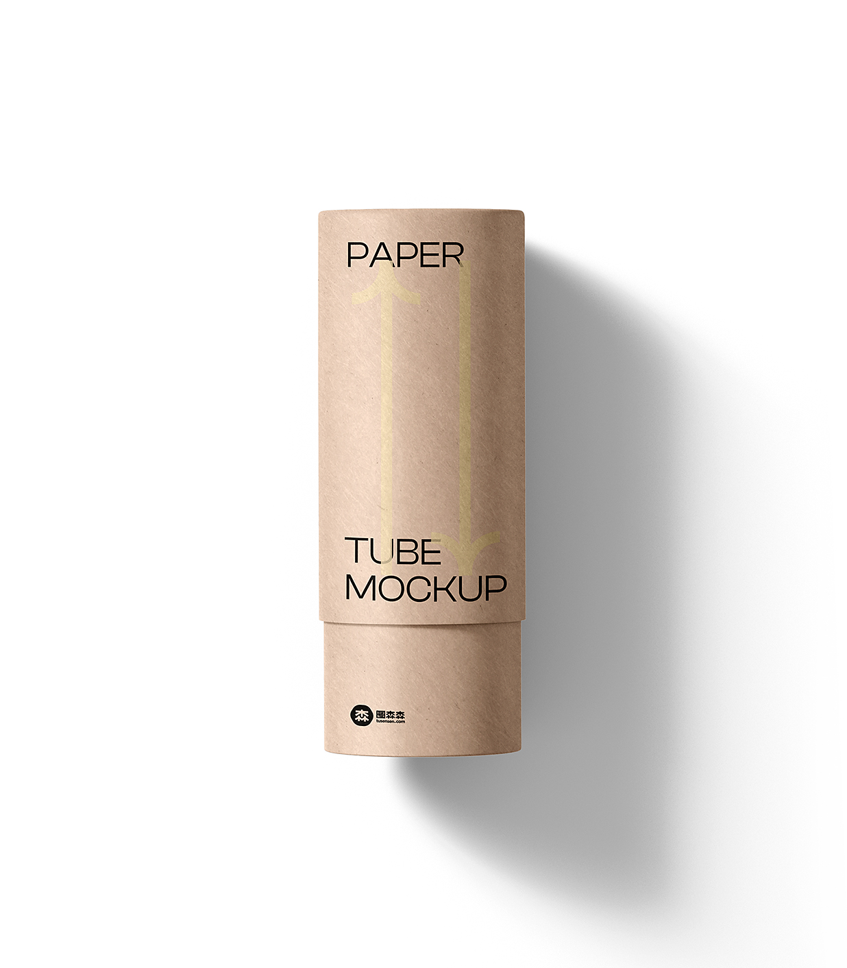 纸筒包装样机mockup插图