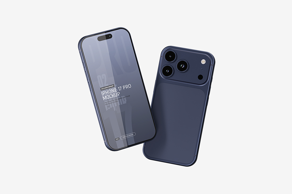 iPhone 17 Pro苹果手机样机mockup插图