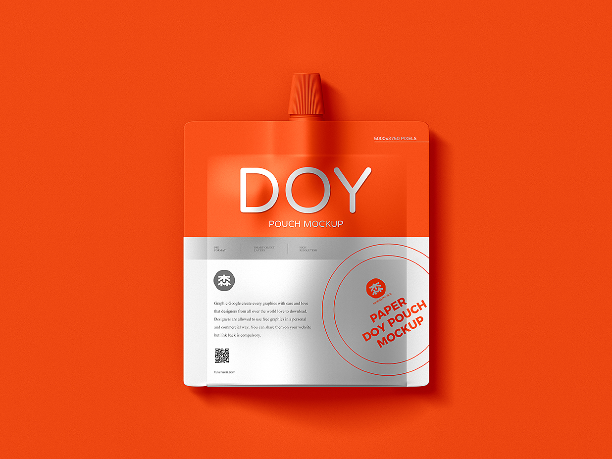 吸嘴袋包装样机mockup插图