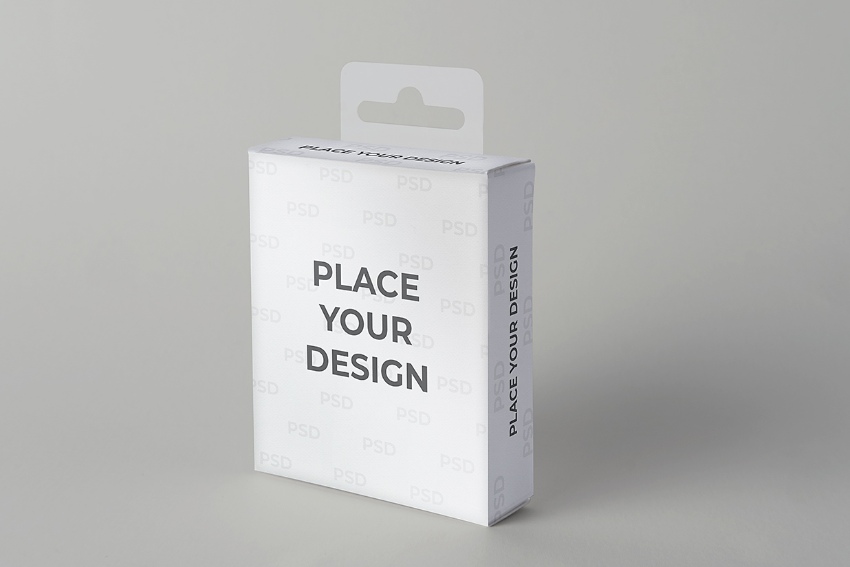 挂耳盒包装盒样机mockup3组插图