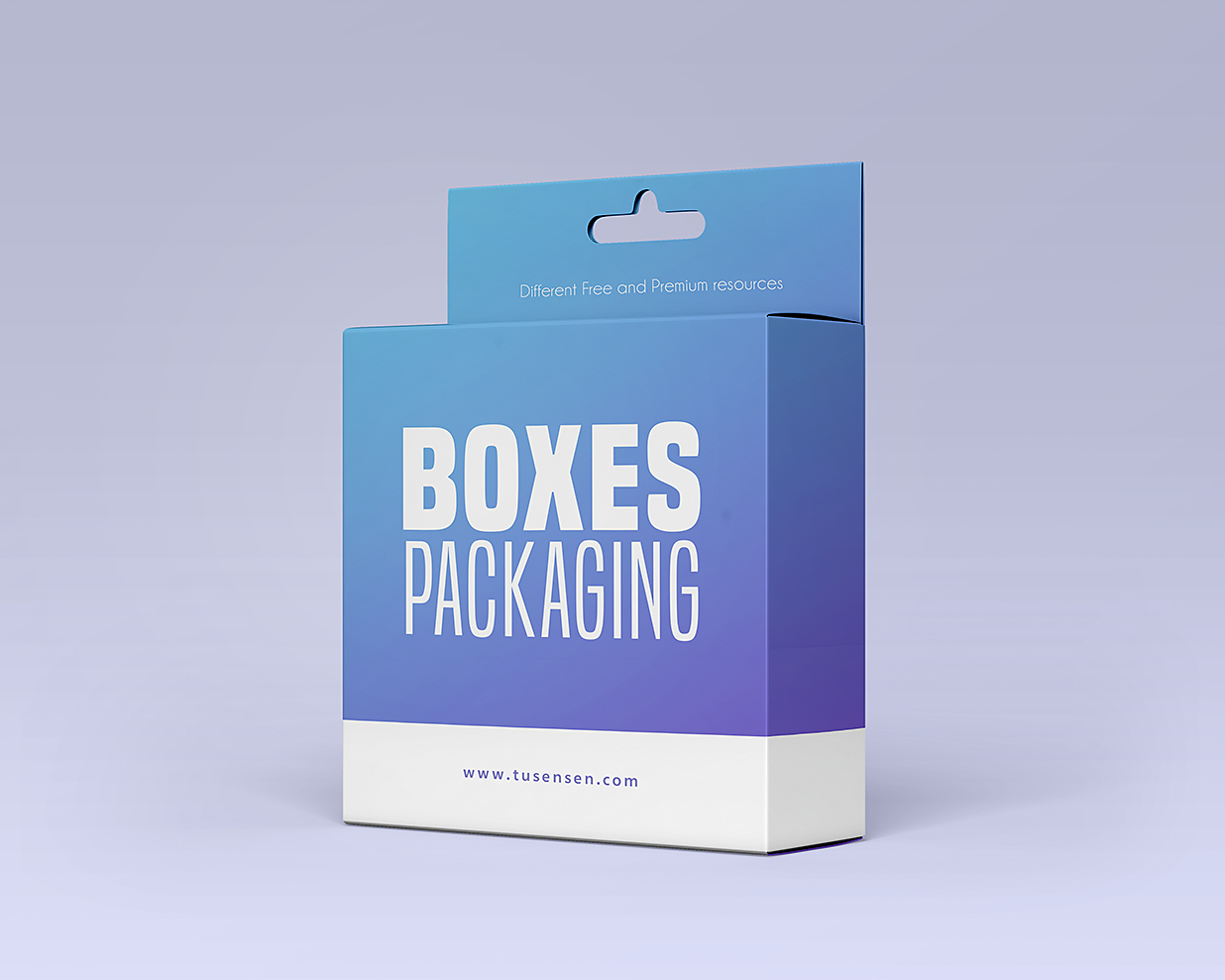 挂耳盒包装盒样机mockup2组插图