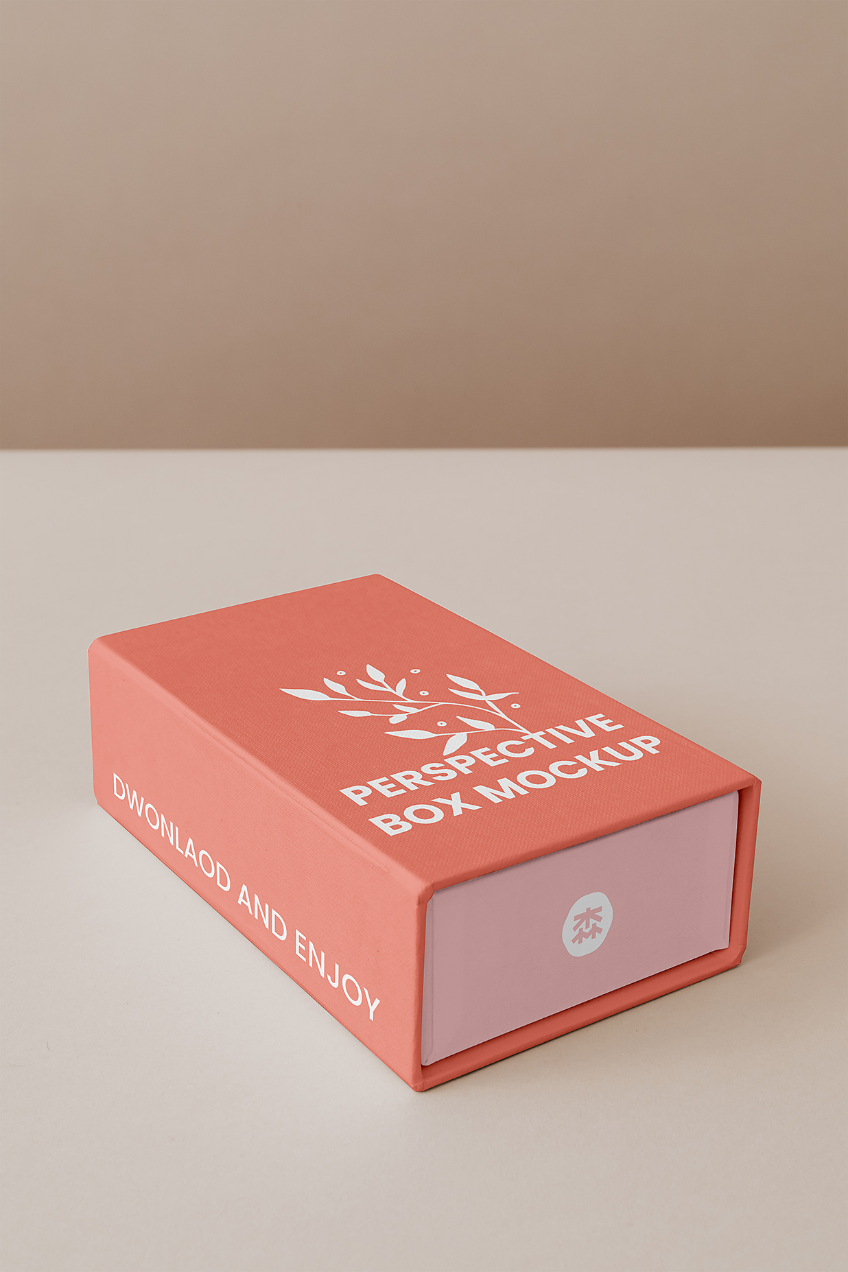 抽拉盒包装盒纸盒样机mockup插图
