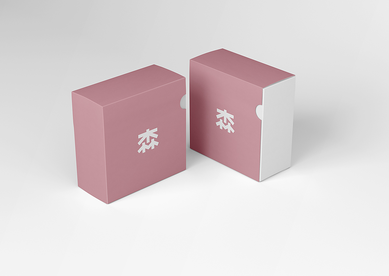 简约抽拉盒包装盒纸盒样机mockup插图