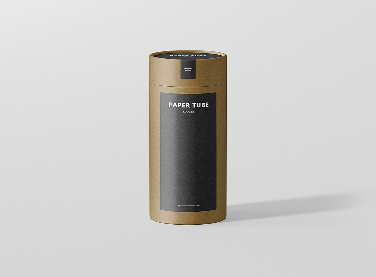 纸筒杯包装样机mockup7组插图1