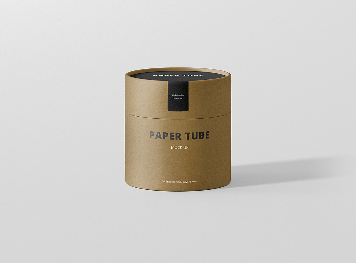 小纸筒杯包装样机mockup7组插图1