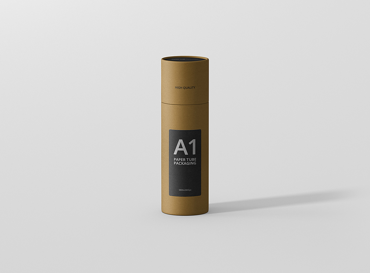 纸筒杯包装设计样机mockup7组插图1