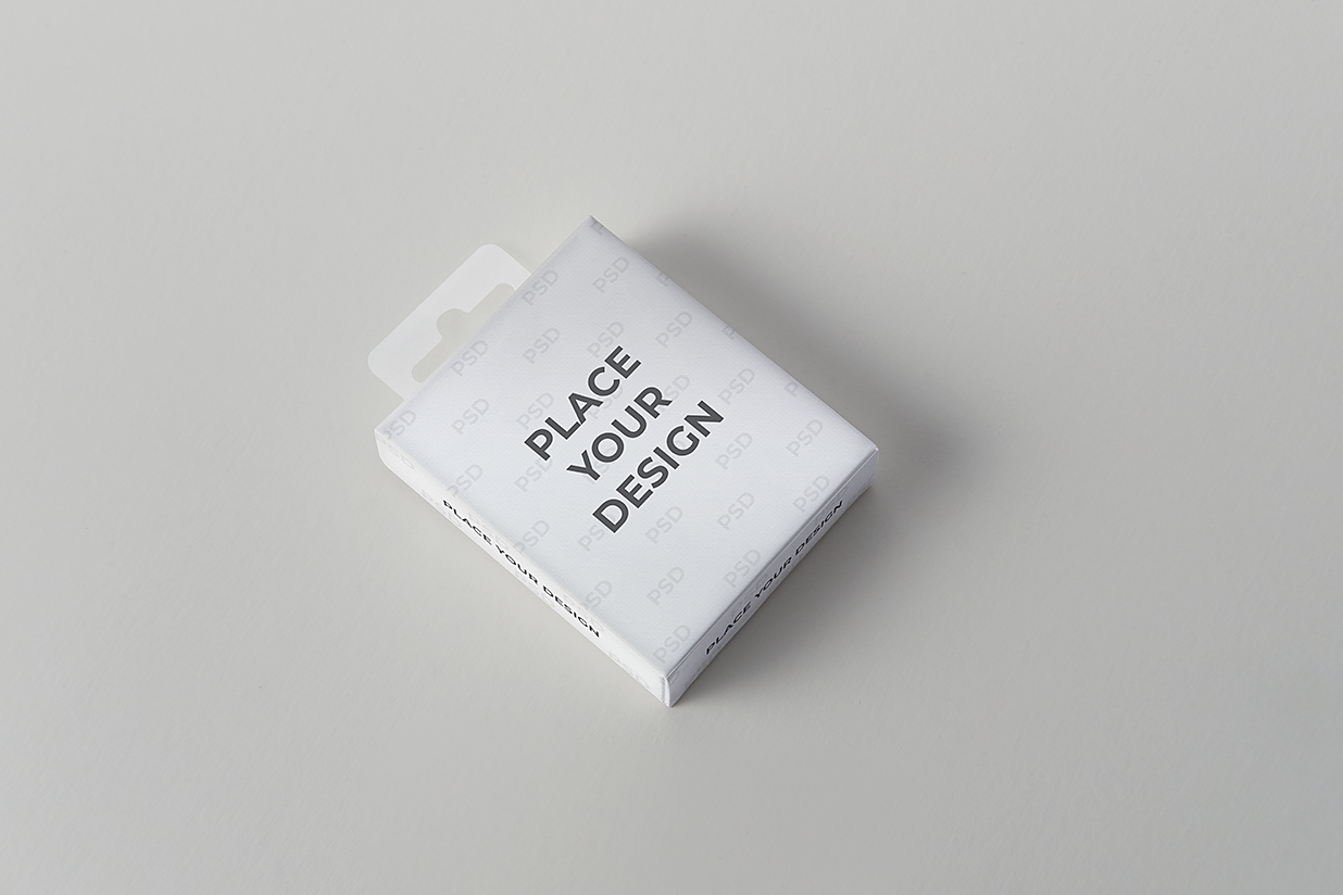 挂耳盒包装盒样机mockup3组插图1