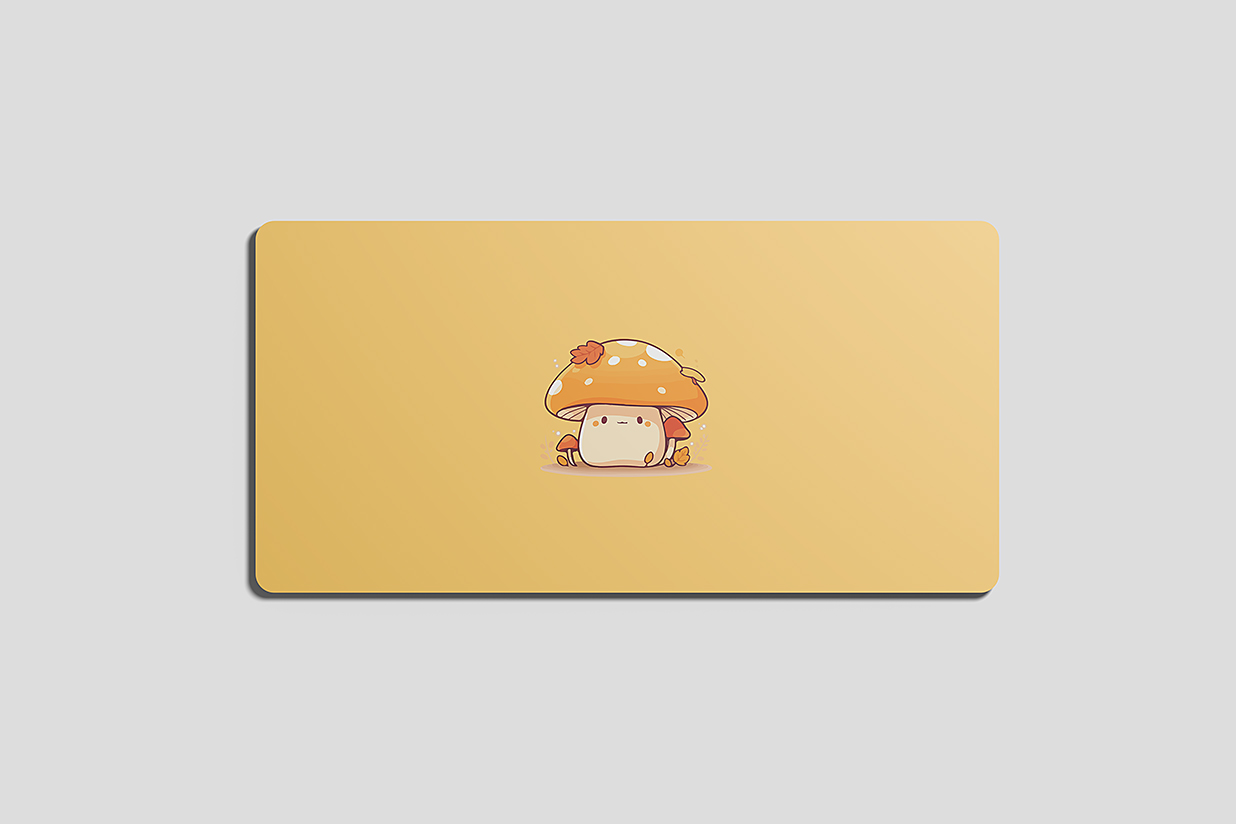 矩形可撕贴纸样机mockup3组插图1